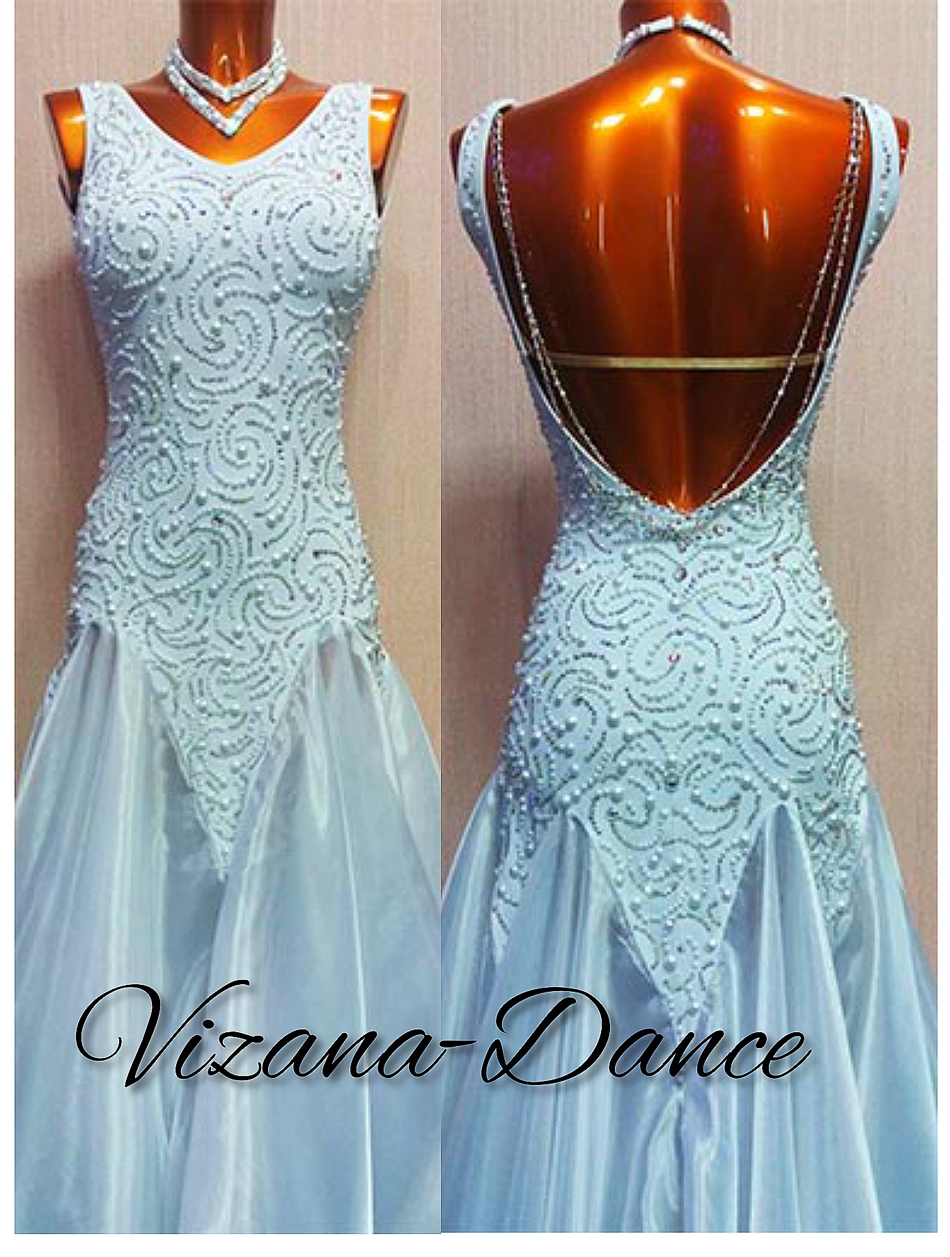 Платье стандарт Юн-2 "Белая орхидея" Прокат-850 грн.