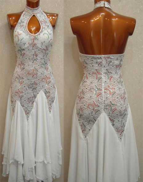 Платье стандарт Юн-2 " Белая акация" Прокат-500 грн.